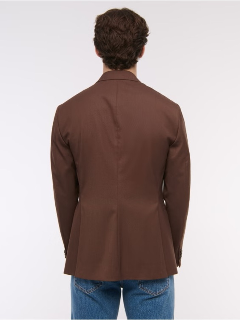 Men's The A&F Collins Slim Blazer - Picture 4 of 5
